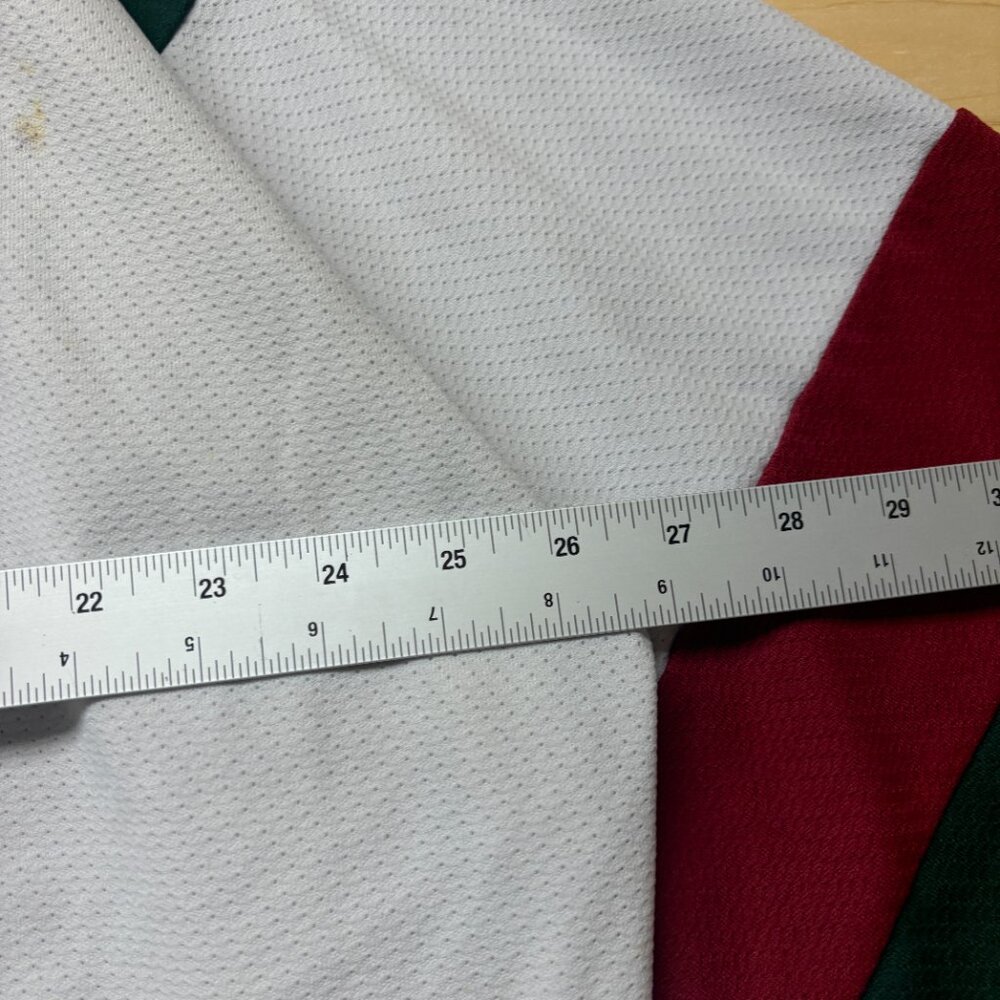Minnesota Wild Jersey Mens XXL White Practice Jersey 1/2 Sleeve Logo Athletic - Picture 8 of 13